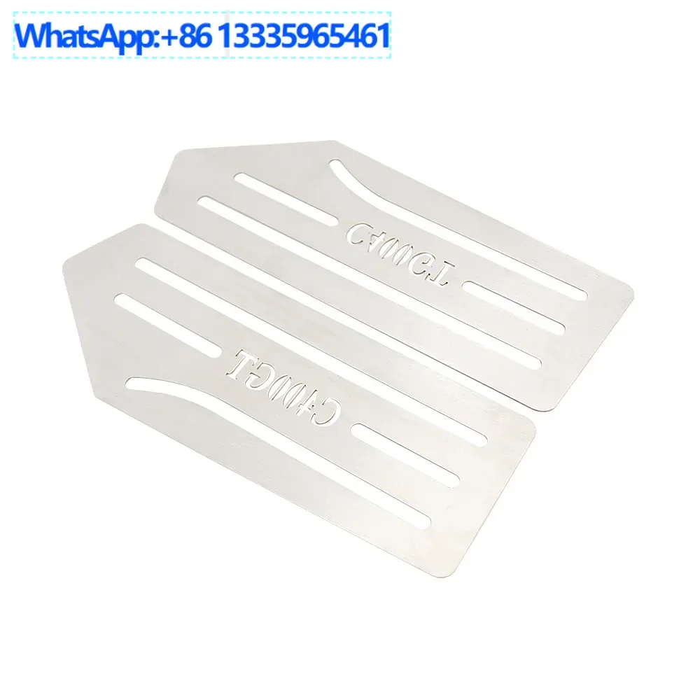 

For C400GT Motorcycle Accessories Stainless Steel Foot Pedal Pad Kit