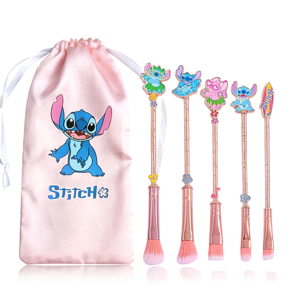 Juego de brochas de maquillaje profesional, brocha para detalles súper suave, base, corrector, brocha para sombra de ojos, herramienta de belleza para mujer, 5 uds.