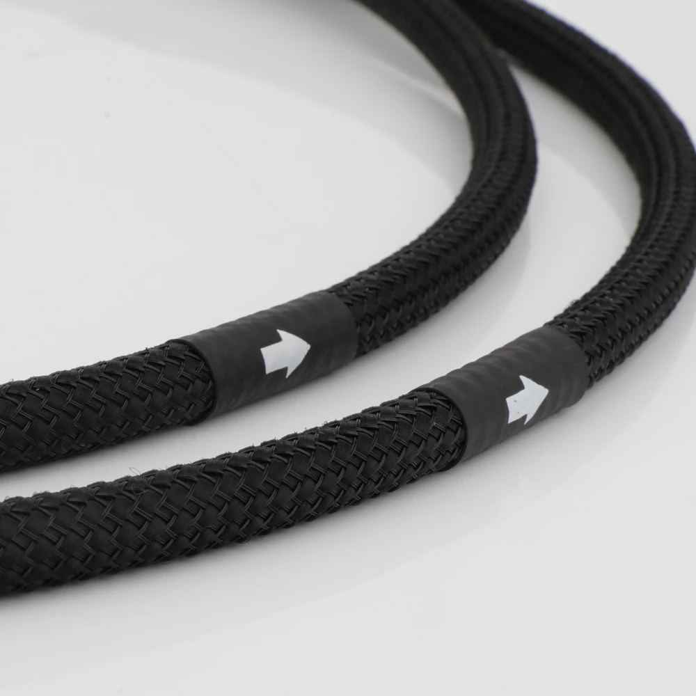 Monosaudio Reines Silber RCA-Signalkabel Audio-Verlängerungskabel PS75R1R Mit Reinkupfer Rhodium-beschichtetem RCA-Stecker – Detail 8