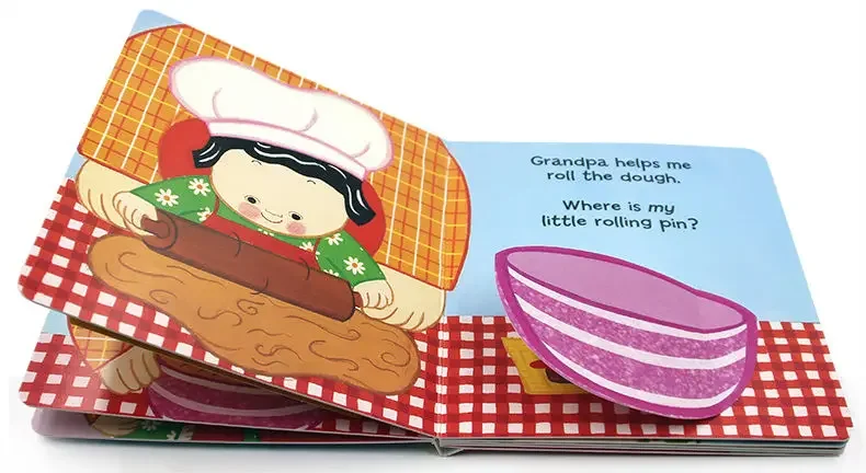Grandpa and Me, Karen Katz, Baby Children's books aged 1 2 3, English picture book, 9780689866449