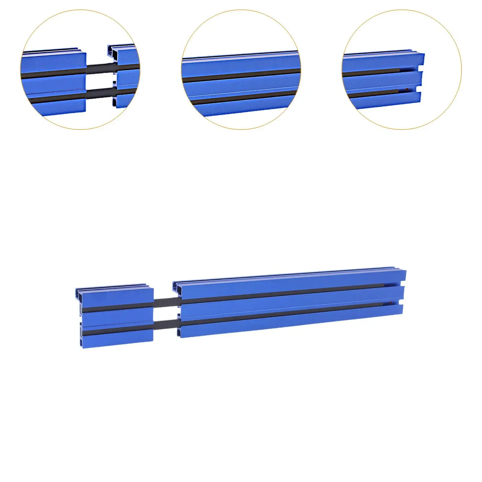 Sistem Pagar Meja Router, Pelindung Pemotong Profil, Pagar Bor Aluminium,