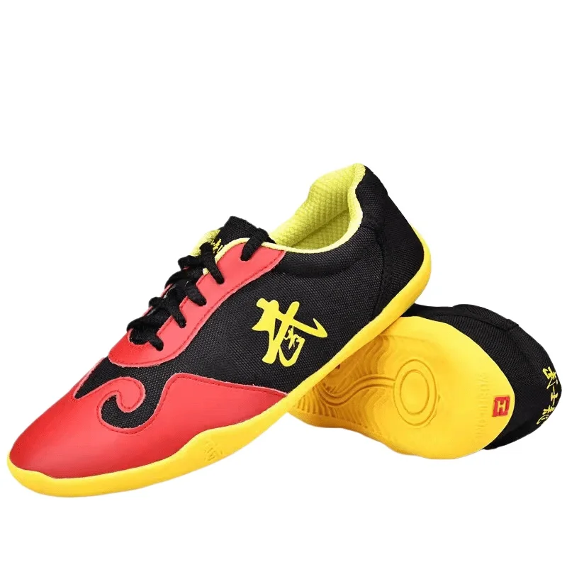 

2025 New Men Women Martial Arts Shoes Breathable Tai Chi Shoes Chinese Traditional Wushu Shoes Adult Outdoor Training Sneakers