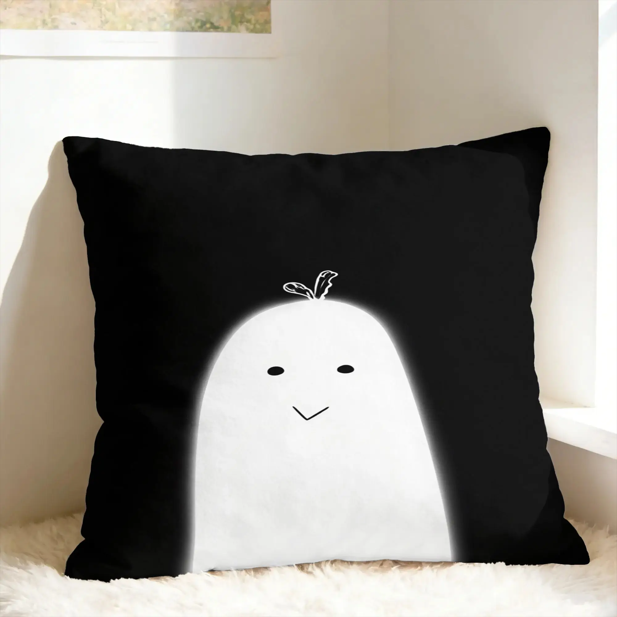 L-Lightsaber BL Manhwa Pillowcases  Retro Trendy Pillow Case For Sofa Couch Bed Living Room Soft Pillow Cover