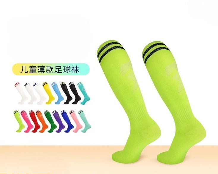 

Thin Football Socks Long Tube High Elastic Breathable Sports Socks