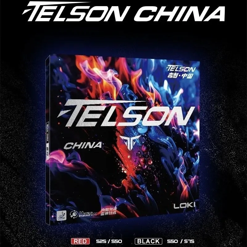 

Новая накладка для настольного тенниса LOKI TELSON CHINA, быстрая резина с поверхностью без прицепления