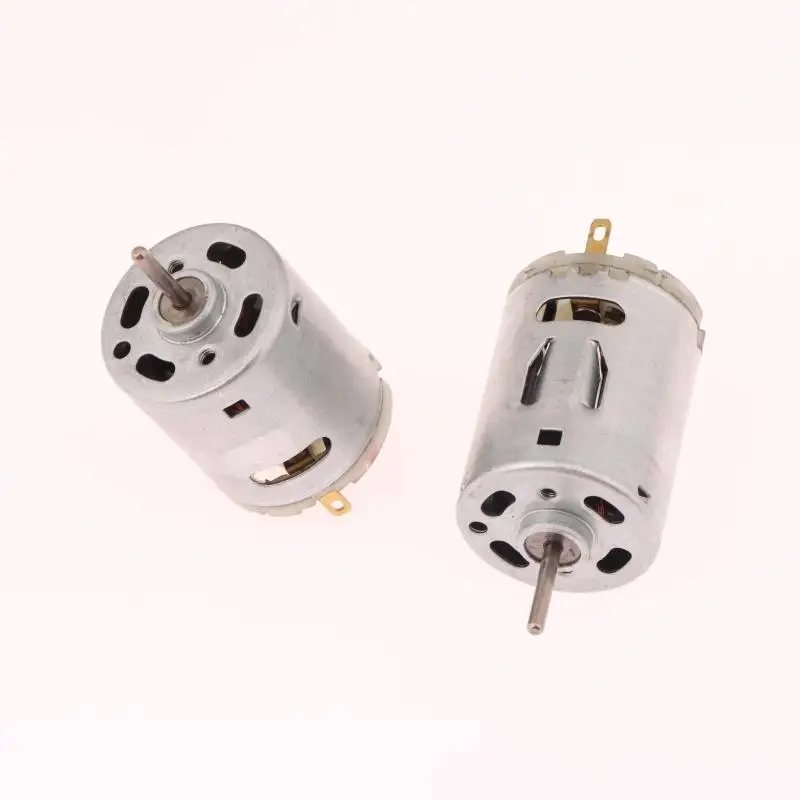 DC Motor 12V 365 385 High Speed Carbon Brush Electric Motor DIY Mini Micro Motor For Hair Dryer 365 11600rpm/385 10000rpm