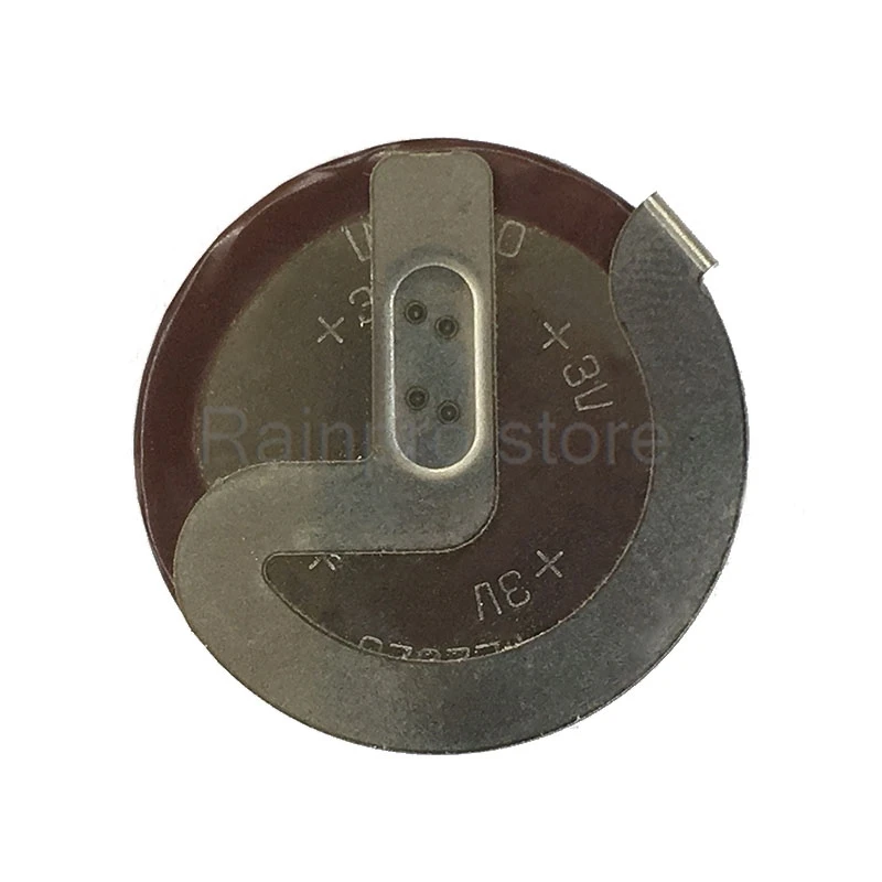 2PCS/LOT VL2020 2020 Batería recargable con patas a 90 grados, batería de litio tipo botón para llave de coche BMW