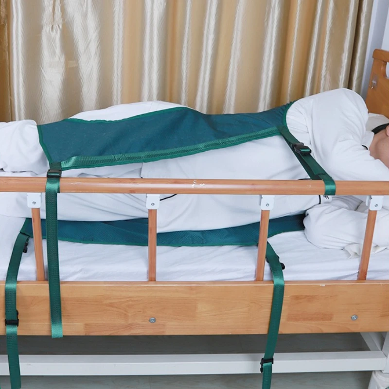 Elderly Turning Assistance Belt Wake Up Restraint Belt Mobile Side Lying Assistance Side Turning Paralysis Care Fixed Pad