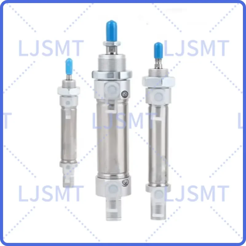 for ESNU Cylinder 8 10 16 20 25 32 40 50 63 75 100 P A Pneumatic Air Cylinder Standard Round Body Aluminum Alloy