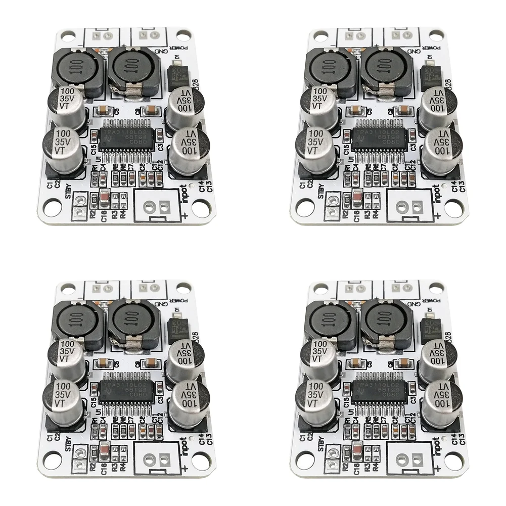 TPA3110 Digital Audio Board Single Channel 30W Module for DC 8V to 26V Input Wide Voltage Range Audio Projects