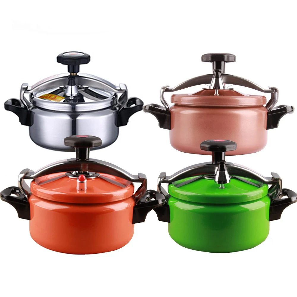 

2/3L Kitchen Pressure Cooker Aluminum Soup Pot Portable Cooking Pot Outdoor Camping Cookware For Induction cooker Gas Stove