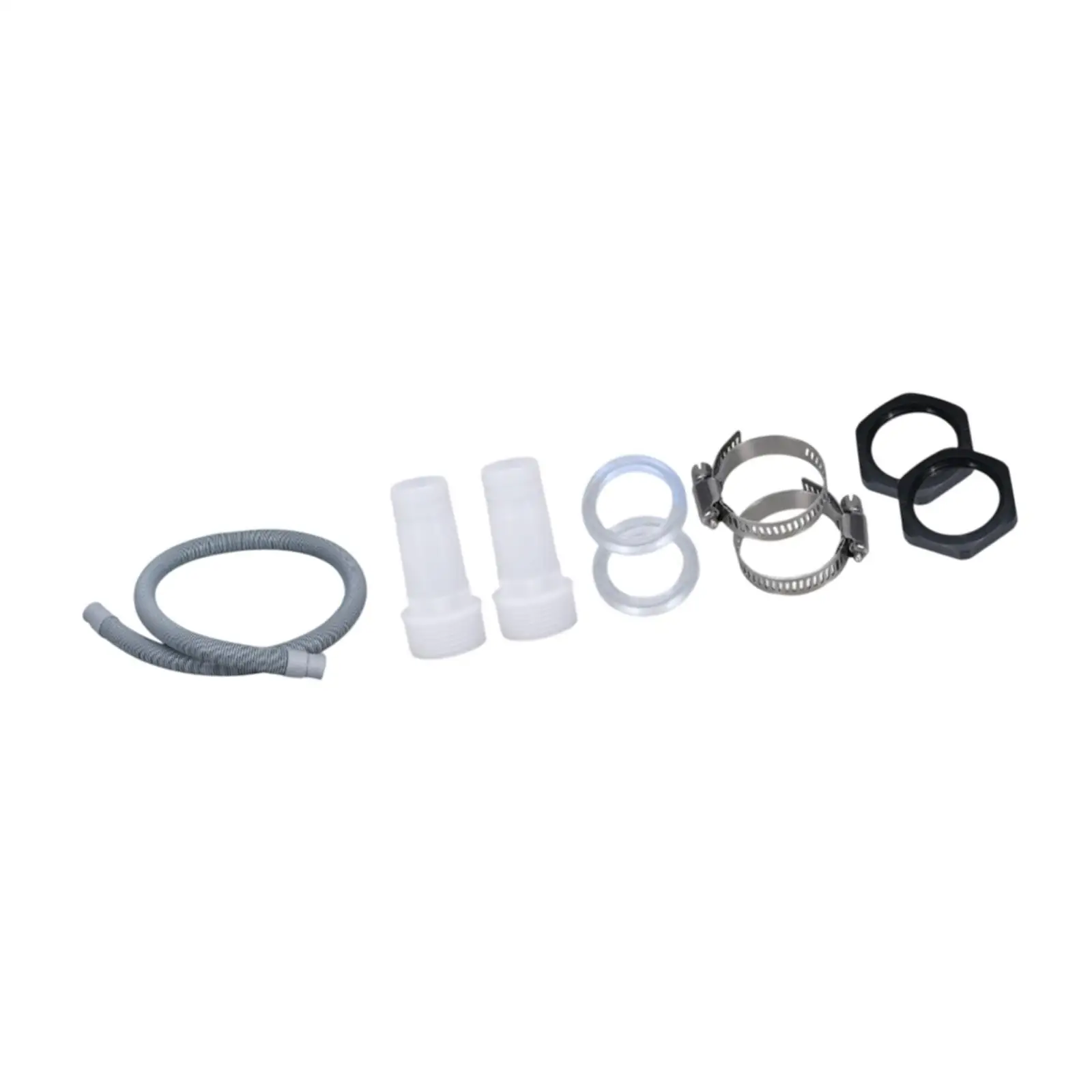 Rain Barrel Connector Kit Butt Connector Pipe Link Kit Gutter Diverters for Rain Barrel with Hose for Balcony Garden Lawn