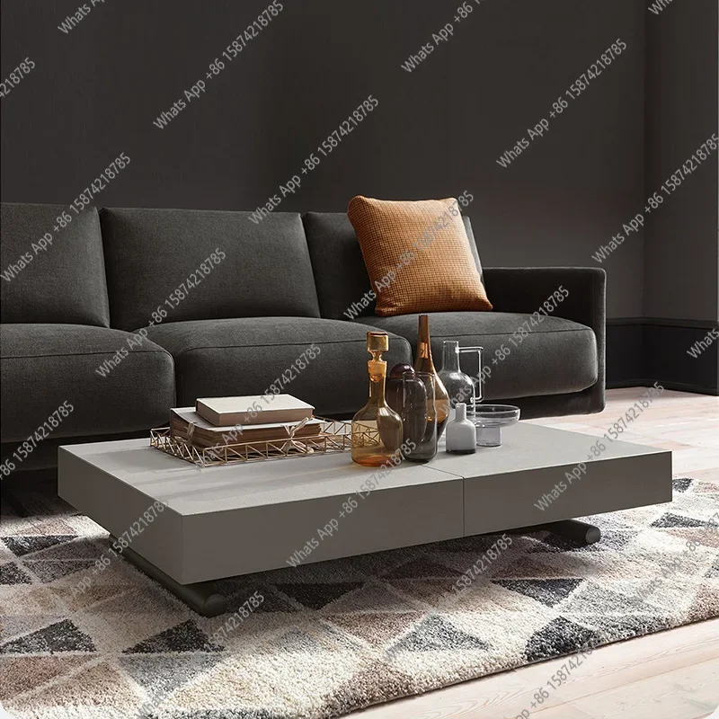 

Q минималистичный многофункциональный подъемный журнальный столик из цельного дерева, обеденный стол двойного назначения, выдвижной складной домашний стол для гостиной