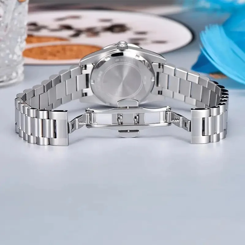 PAGANI DESIGN 1776 32MM Women Quartz Watch, VH65, Sapphire, Stainless Steel Diamond Dial Ladies Gift Watch view 3