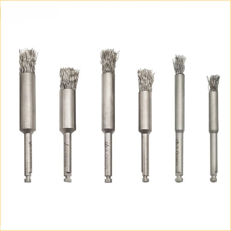 1PCS Dental Implant Cleaning Brush Peri-Implantitis Threads Tool Oral Abutment Cleaning Brush Fixture Cleaning Brush