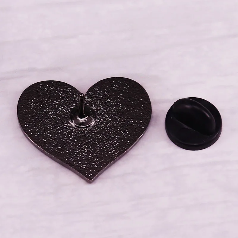 Ignite My Love Broken Heart Pin