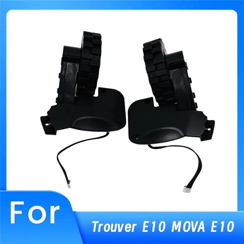 A50Q-Left Right Wheel Motor Kit For Trouver E10 MOVA E10 Robot Vacuum Cleaner Replacement Drive Wheel Sweeper