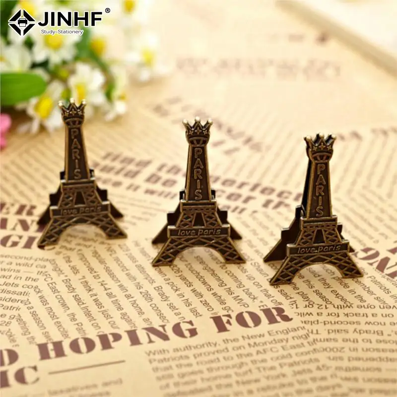 Eiffel Tower Wedding Gift Wedding Seats Clip Creative Name Card Note Picture Memo Photo Clip Holder