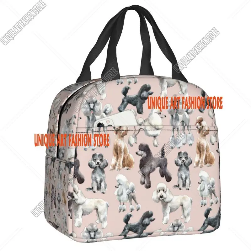 

Oodles Of Poodles Dog многоразовый ланч-бокс герметичный холодильник для домашних животных и щенков термоизолированная сумка для обеда школьники