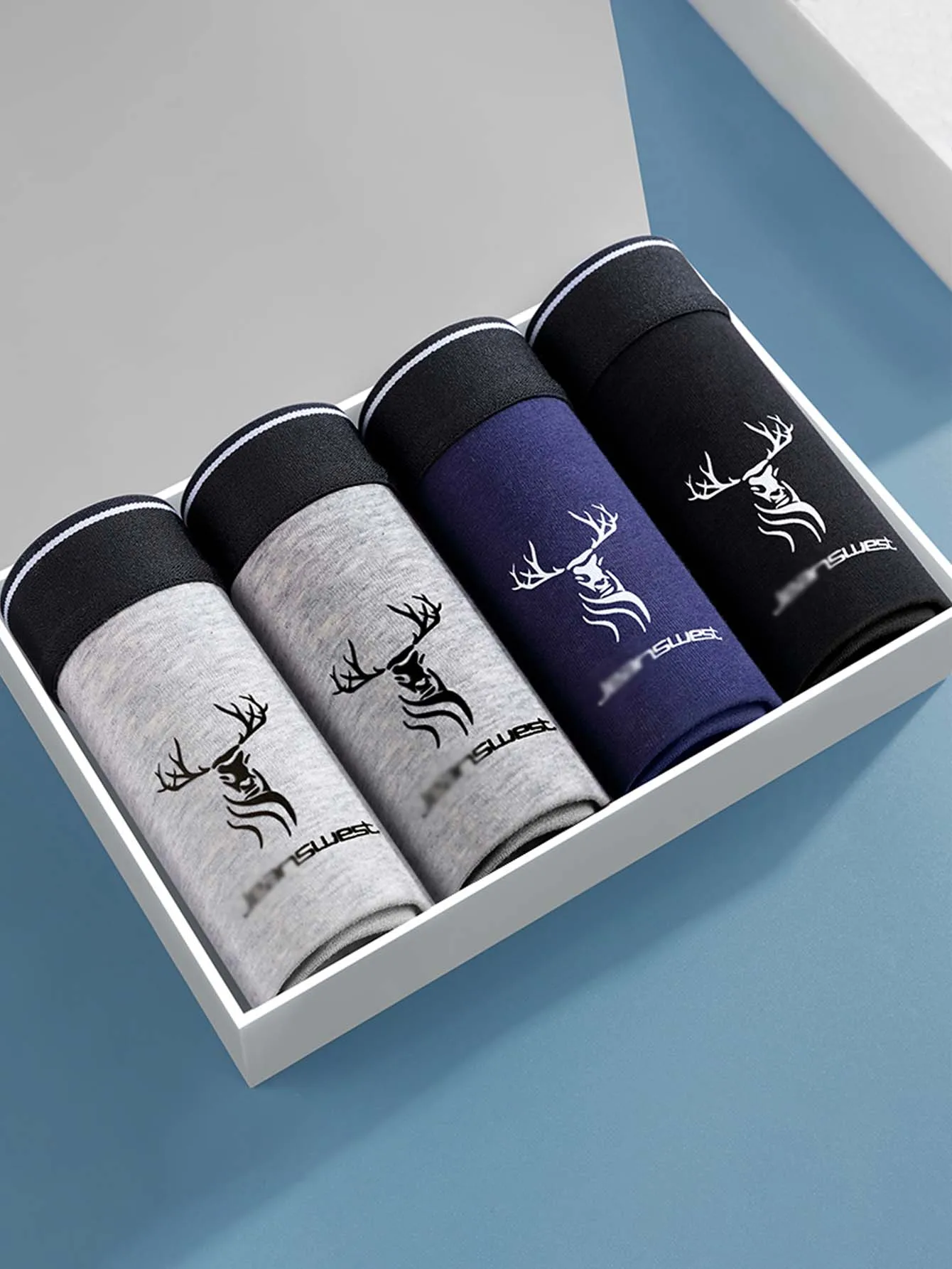 

4/Pcs Men's Panties For Cotton Sexy U Pouch Design Man underwear Comfortable Seamless Boxers For Men Sexy Accessories For Men