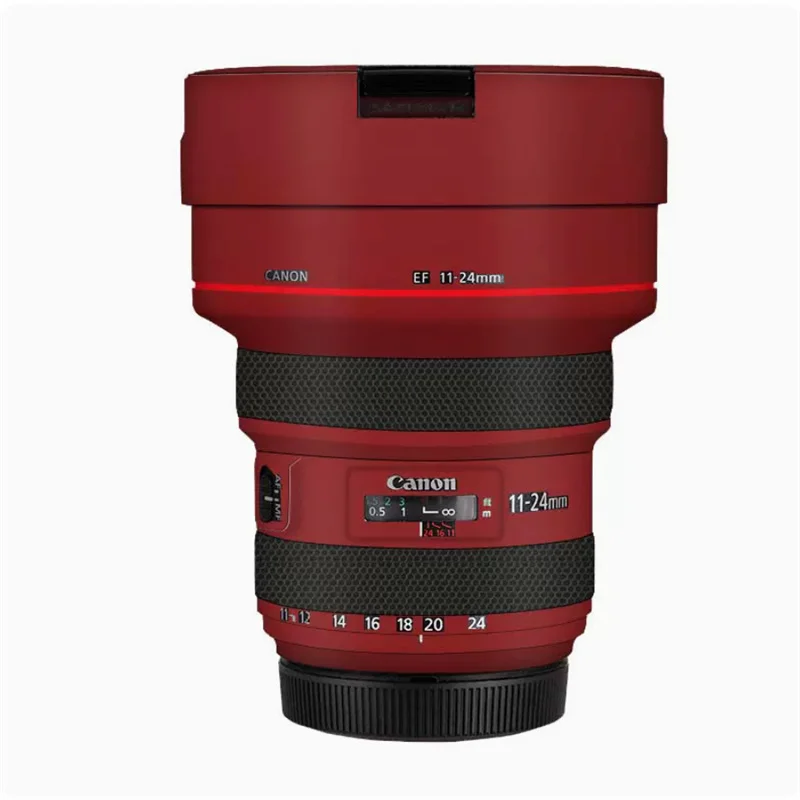 EF11-24mm F/4 EF11-24 pegatina de lente de cámara antiarañazos Kit de película protectora accesorios de piel para Canon EF 11-24mm F4L USM