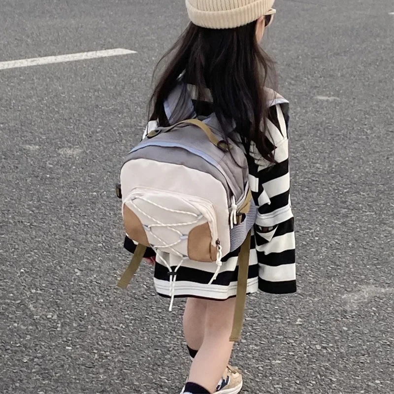 Children Backpack Drawstring Kindergarten Backpack Trendy Bags Kid Backpack for Boy Mother Kids Bags for Girl School Bag Mochila