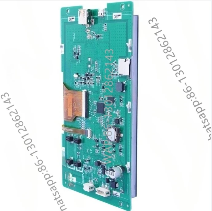 7 Inch HMI Touch Screen PLC Display Configurable Serial Port Industrial Panel