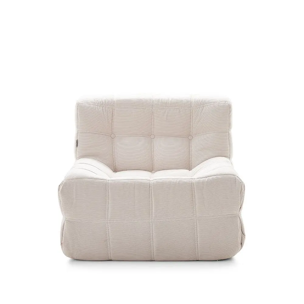 Single Person Vacuum Sponge Compression Sofa Kids Corduroy with Compress Feature for Office or Apartment Use
