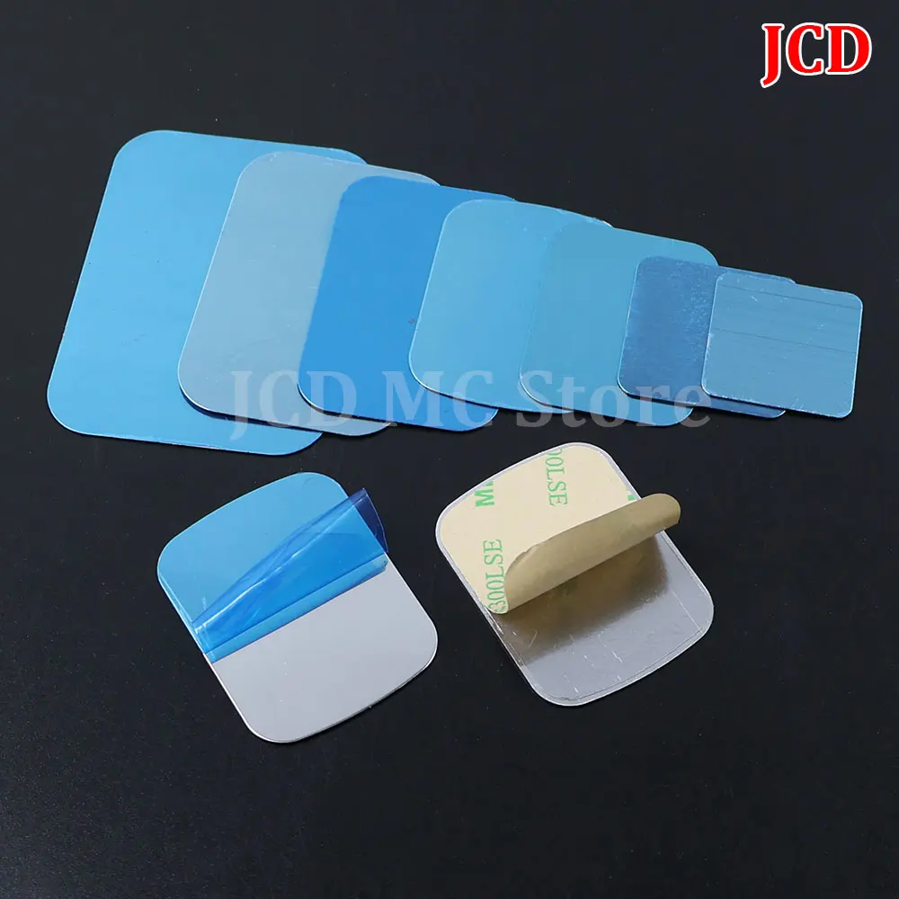 10pcs Silver Magnetic Metal Plate For Magnetic Car Phone Holder Universal Iron Sheet Stand Mobile Phone Magnet Holder Mount - Image 3