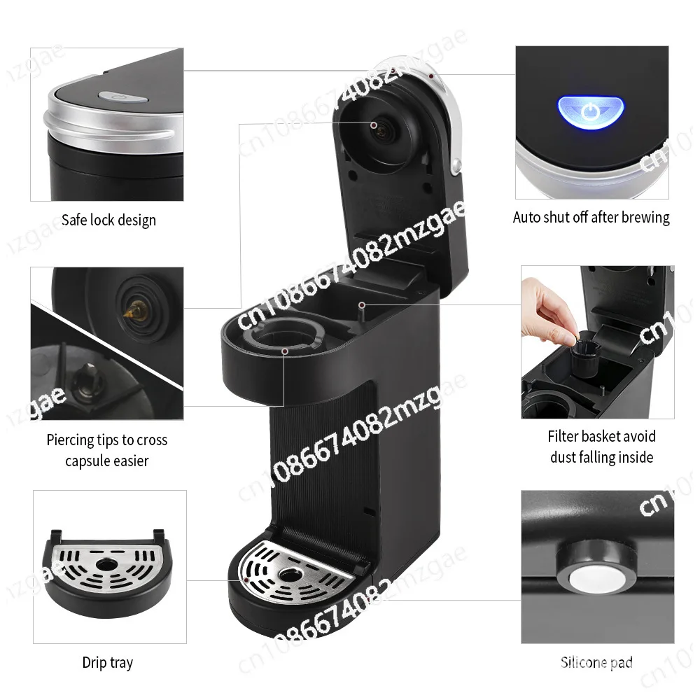 

Простая американская полуавтоматическая кофемашина для капсул, для дома и отелей, для одной порции кофе/чая (K-cup)