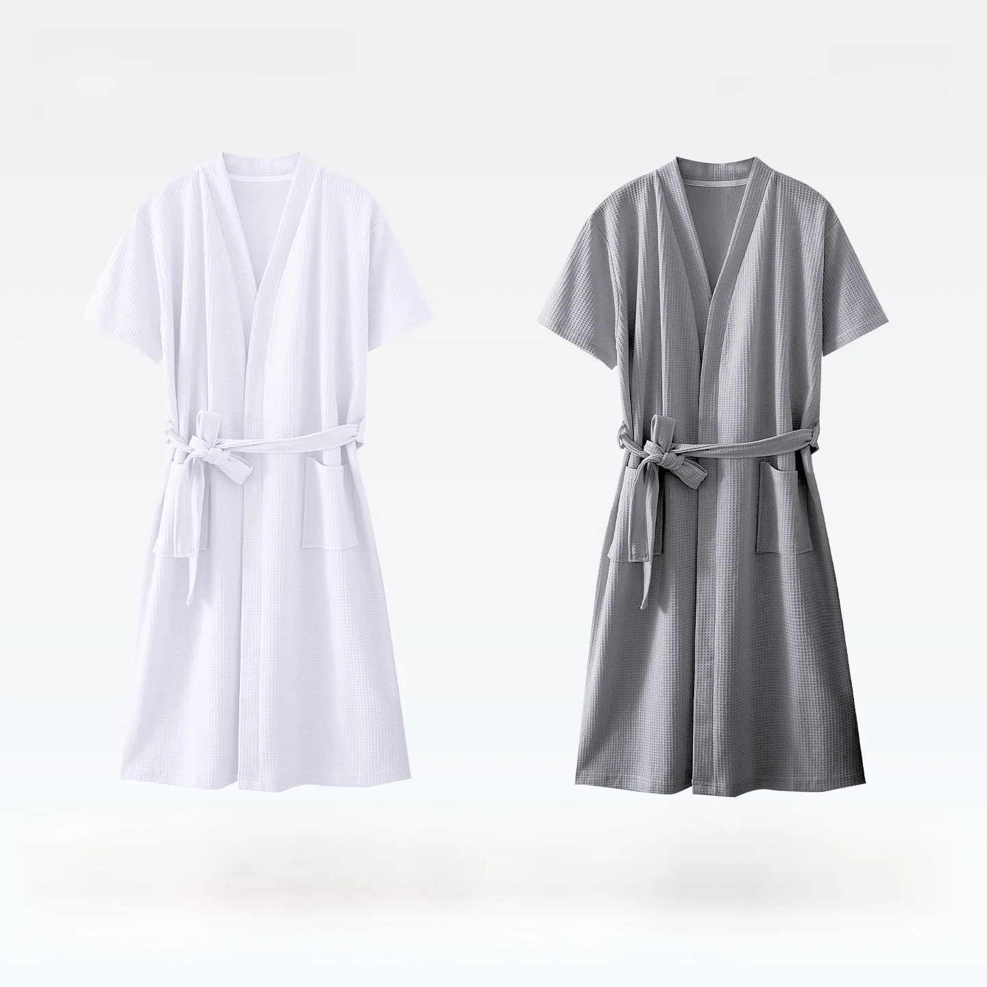 (2-pack) white + hemp gray