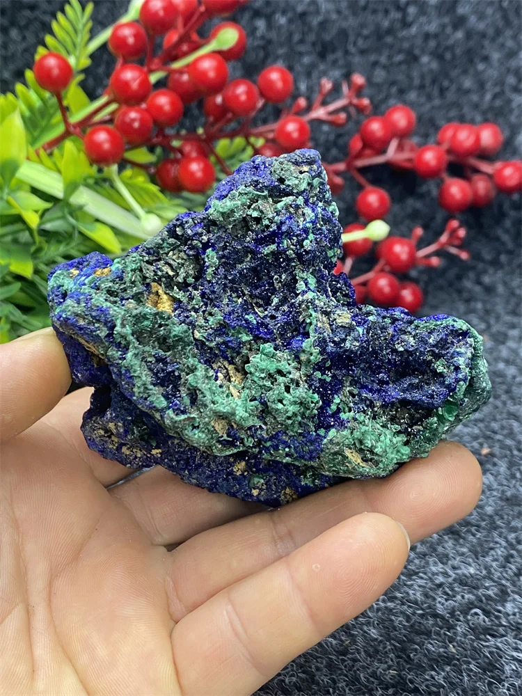 1 Piece Of Natural Azurite Ore Specimen Reiki Treatment Healing Repair Room Decor Home Decoration Maison Aquarium Craft Gift