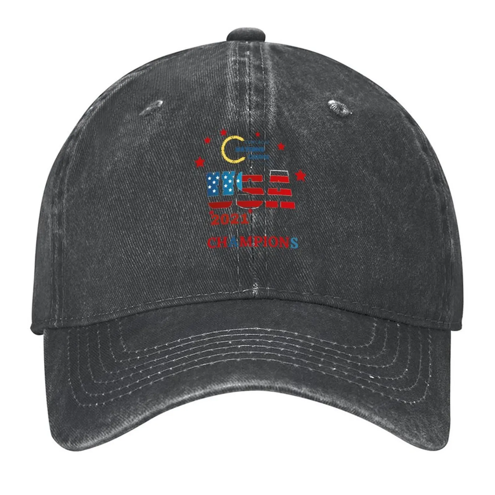 

2021 United States Nations League Champions Usa Concacaf Essential T-Shirt Baseball Cap Winter hat Hats Woman Men's