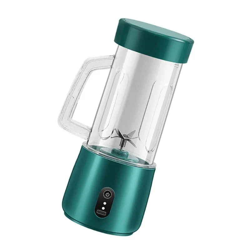 Licuadoras portátiles, exprimidor pequeño, taza de jugo, exprimidor portátil para el hogar, exprimidor eléctrico portátil con carga USB C, taza recargable