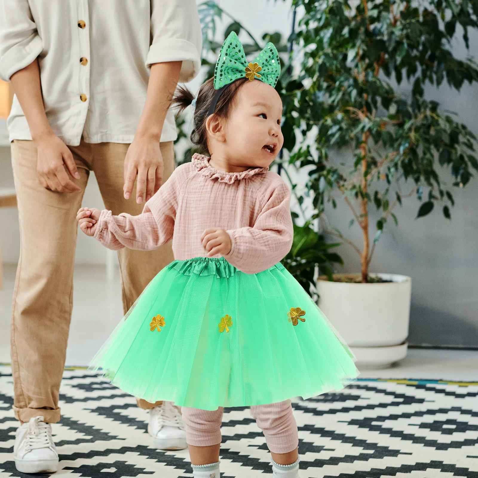 saia-tutu-de-trevo-para-criancas-dia-de-sao-patricio-tamanho-m-altura-100-110cm-verde-3-camadas-tule-bale-festa-performance