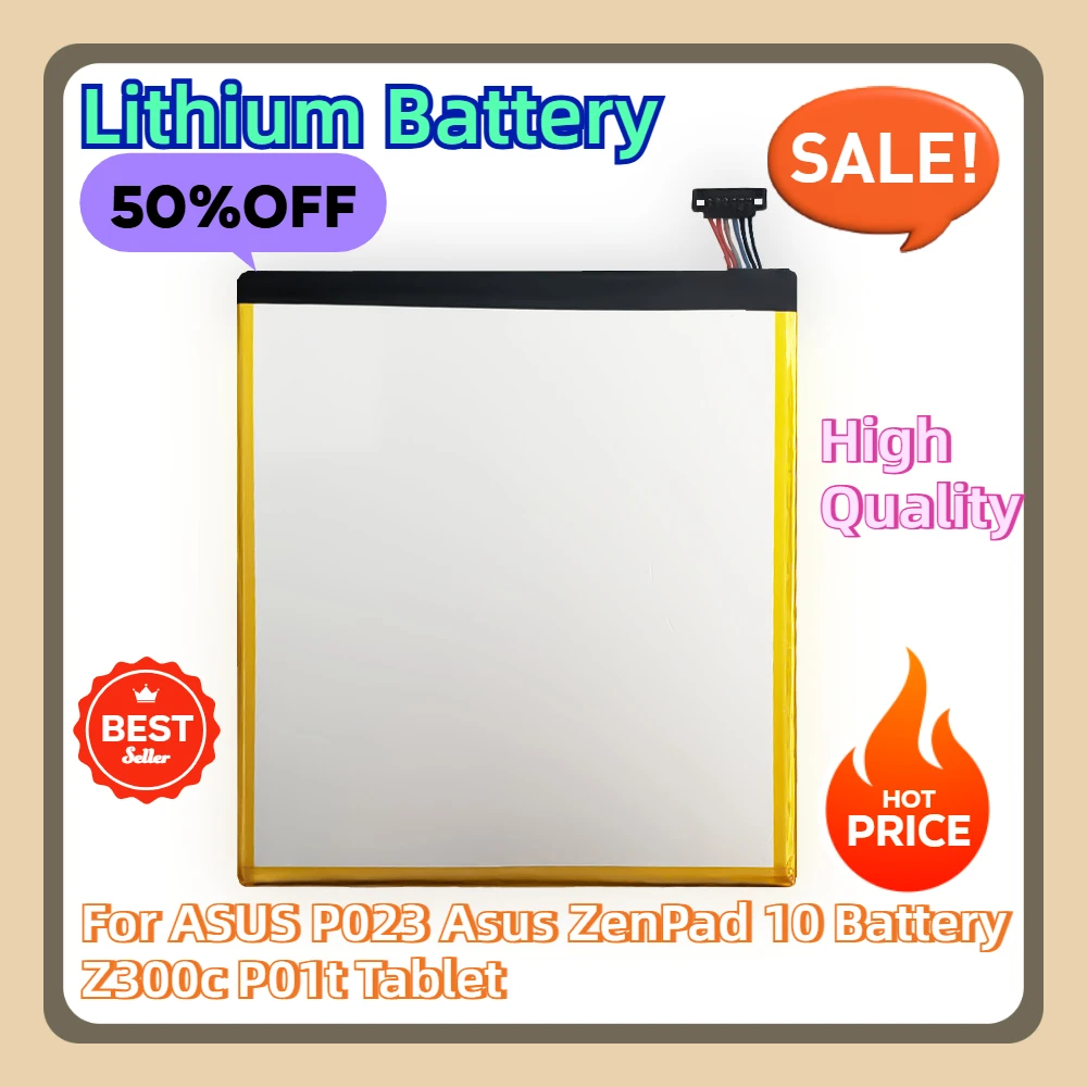

For ASUS P023 Asus ZenPad 10 Battery Z300c P01t Tablet C11p1502 New Lithium Battery High Quality Replacement Battery