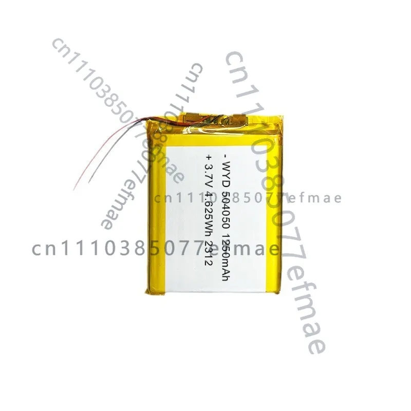 504050/1250mAh polymer lithium battery electric toothbrush smart bracelet blackhead instrument