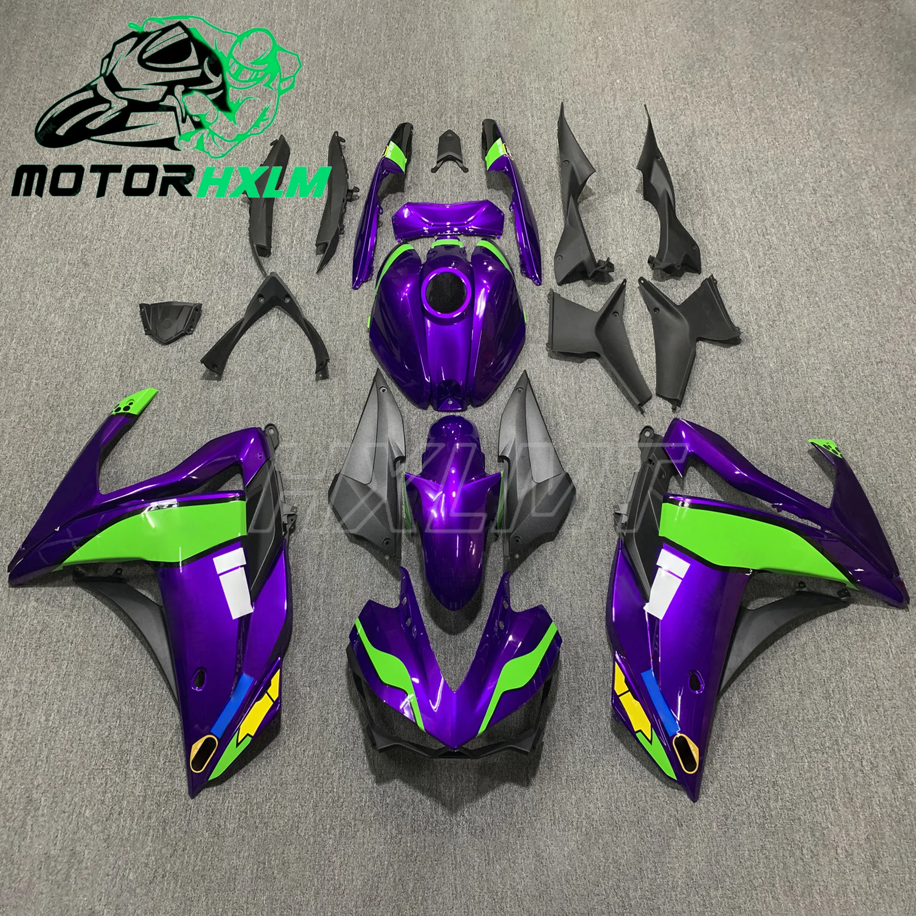 

For Yamaha YZF-R3 2015-2018 Fairing kit Bodywork fairing kit Bodywork fairing Full fairing kit ABS Injection Motorcycle Part