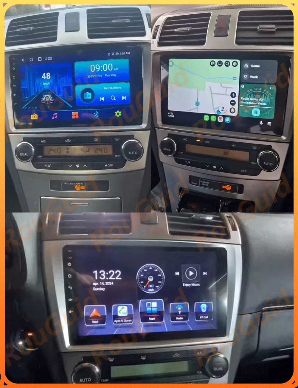 Android 16 Car Radio For Toyota Avensis T27 2009 - 2015 Multimedia Player Autoradio BT Carplay Auto  Screen 2din GPS Stereo DSP view 2