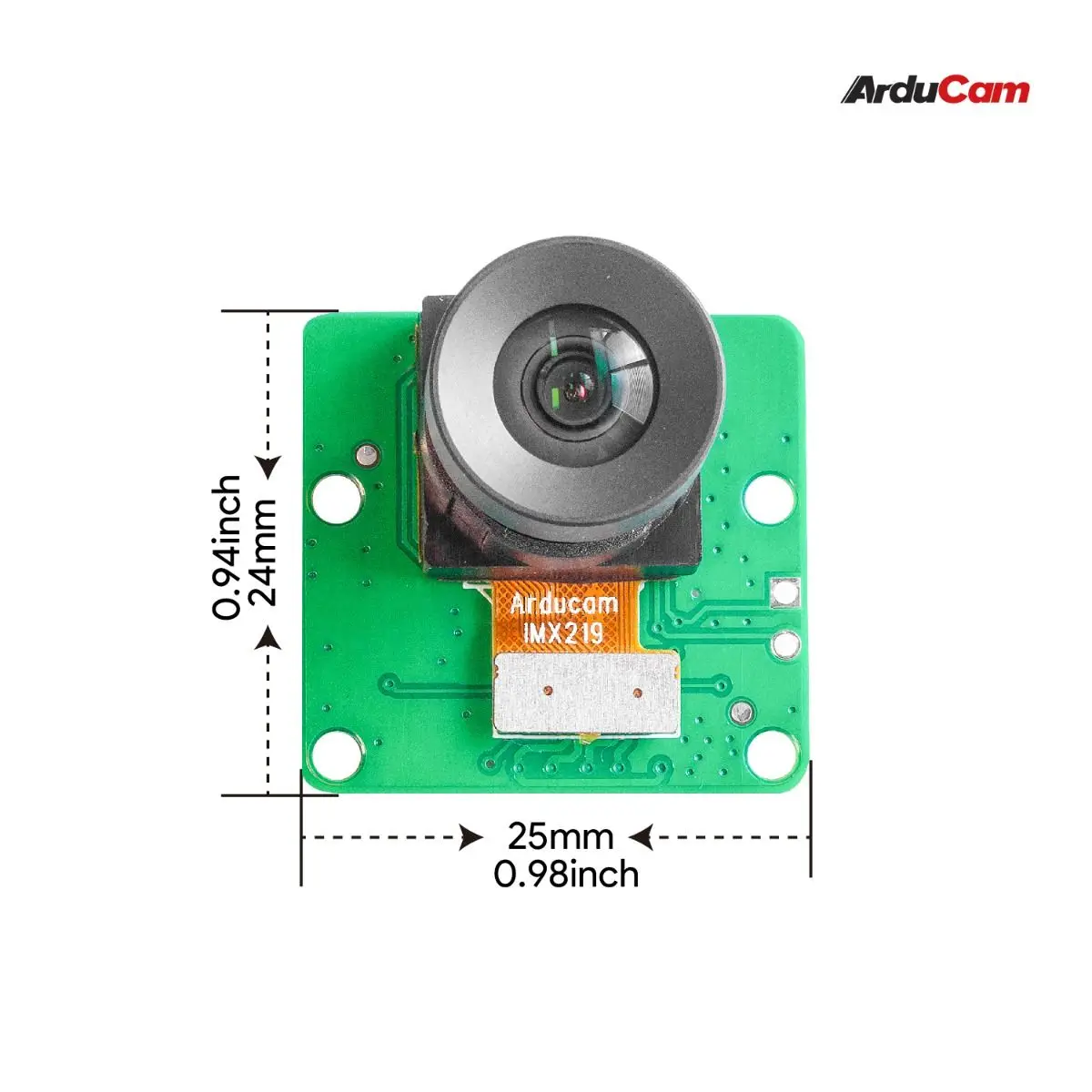 Arducam-8mp imx219-重複するカメラモジュール,少ない歪み,105 ° (d) fov m12レンズ,互換性,4モード