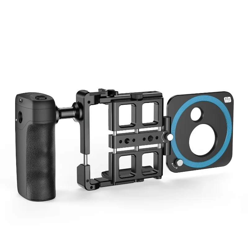 

All-metal multi-expansion Bluetooth connection power handle mobile phone rabbit cage