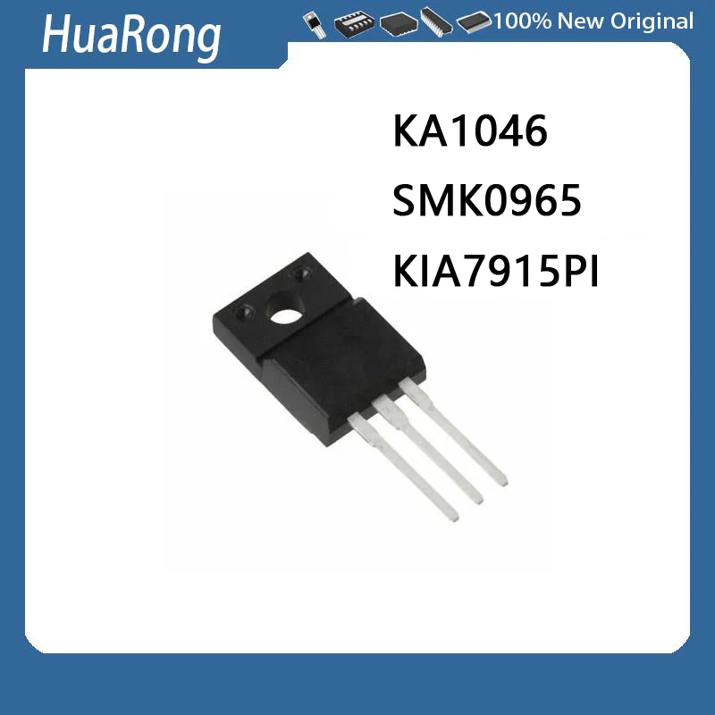 10PCS/LOT   KTA1046  KA1046     SMK0965  KIA7915PI   TO-220F