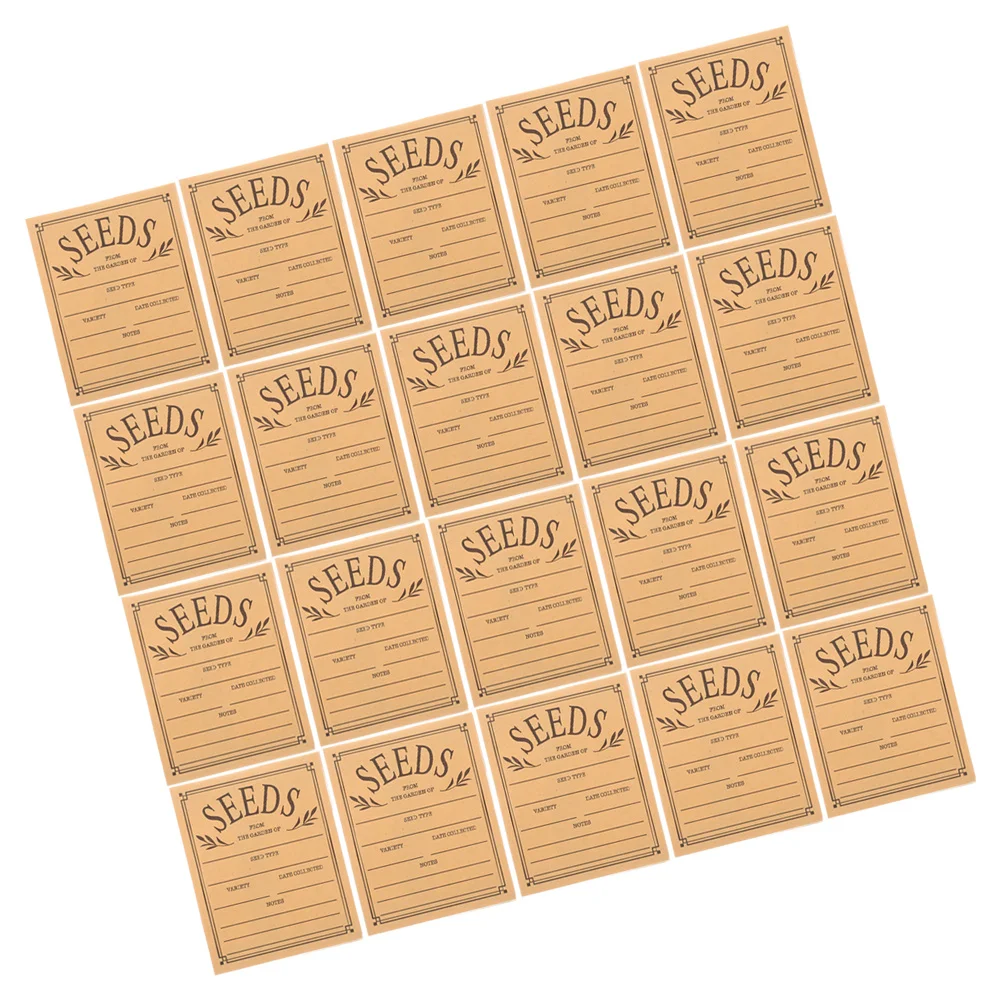 

100Pcs Small Envelopes Reusable Resealable Paper Bags for Collecting Storing Seeds Vegetables Efficiently Small Coin Envelopes