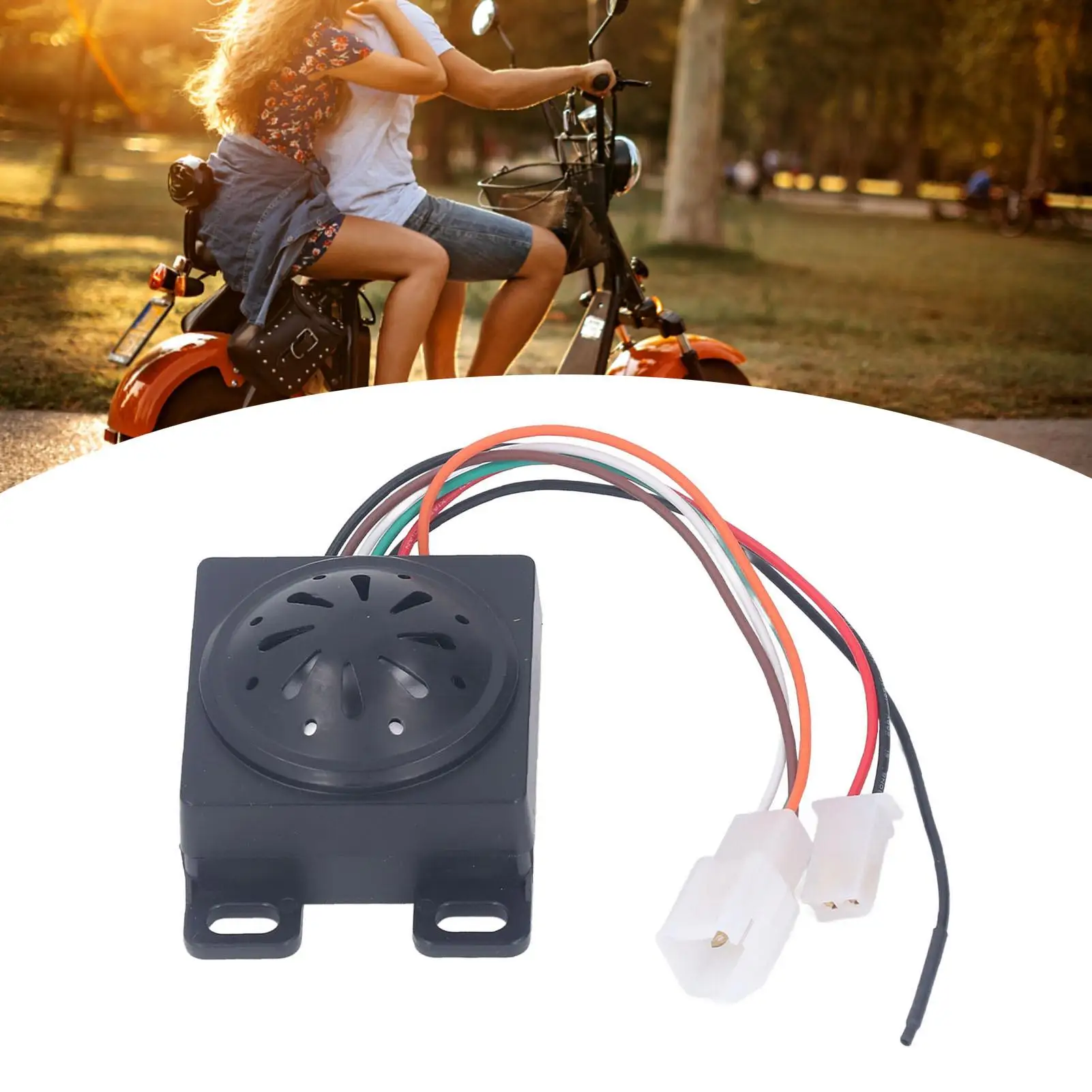 Anti-Theft Remote Control Alarm for Electric Scooters & E-Bikes - Security Detector with Wireless Alert System