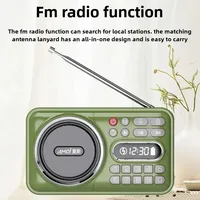 Multi Functional Card Insertion FM Radio Portable MP3 Bluetooth Am Fm Dad Emergency Mini Usb Aparatos De Shortwave Radio Vintage