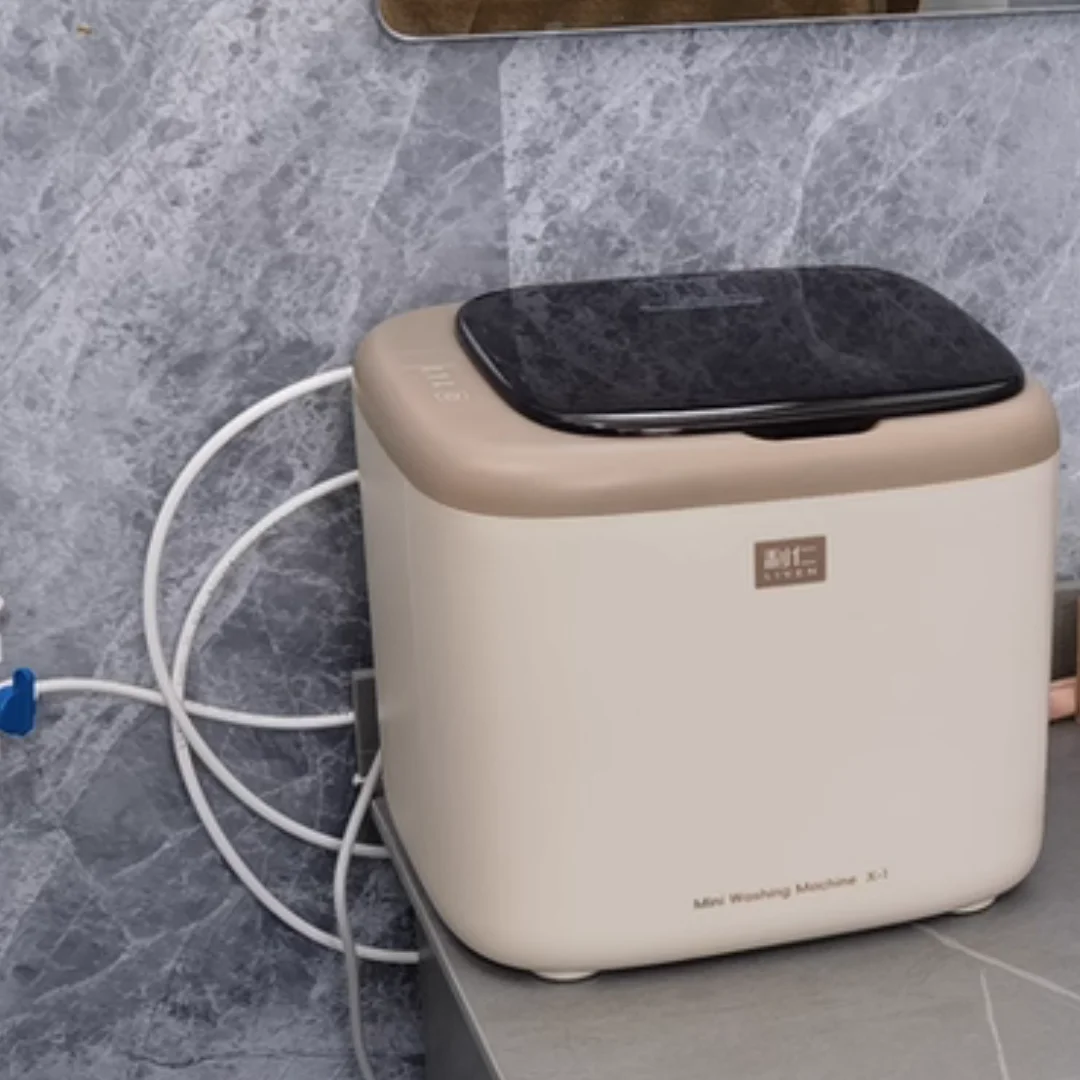 

Underwear Panties Washing Machine for Baby Children Wash and Dry All-in-one Fully Automatic Top Loading Small Mini Washer Pro