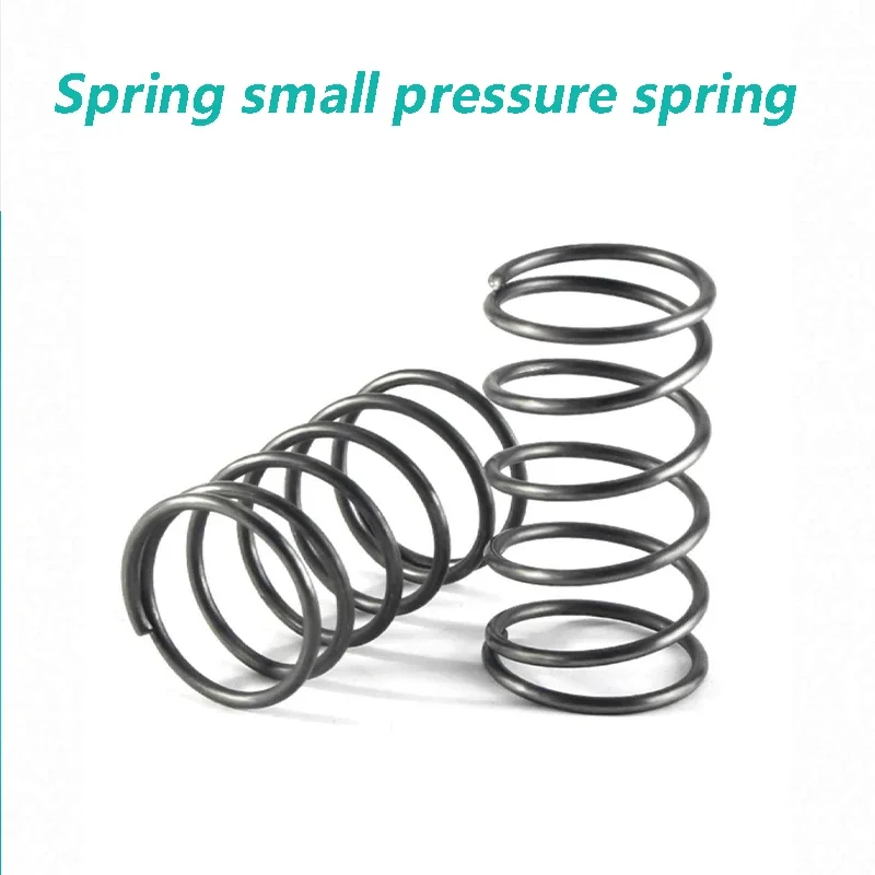 

10PCS 0.4~2.0mm Stainless Steel Micro Compression Spring Diameter 1.0/1.2/1.4mm length 5 mm to 50 mm Microshock Absorption