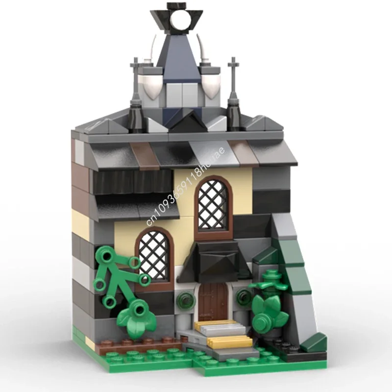 

134pcs MOC Haunted House Classic Model Building Blocks Assemble Toys Education Idea Birthday Creative Brick Christmas Gifts