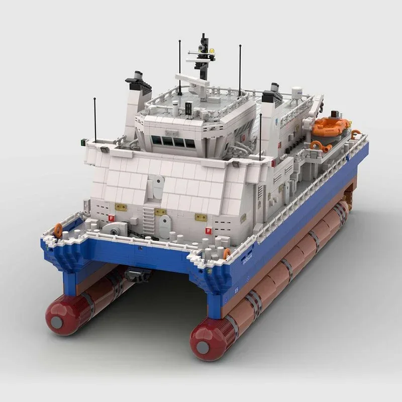 Maritime Transportation Vehicles  Building Blocks German Coast Guard Cruiser Model Technical Bricks DIY Assembly Toys  Gifts