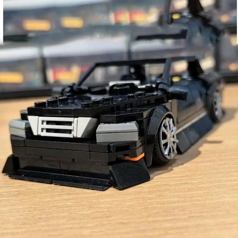 321pcs MOC City Champions Inspired Toyotaes JZX100 Mark II Model Building Blocks Toy Creative Assemble 3D Education Birthday